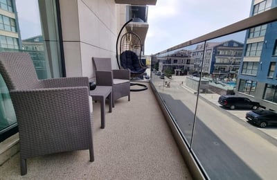 Long-term rental of a comfortable studio, 40 m², Mamaia, Constanța, Romania